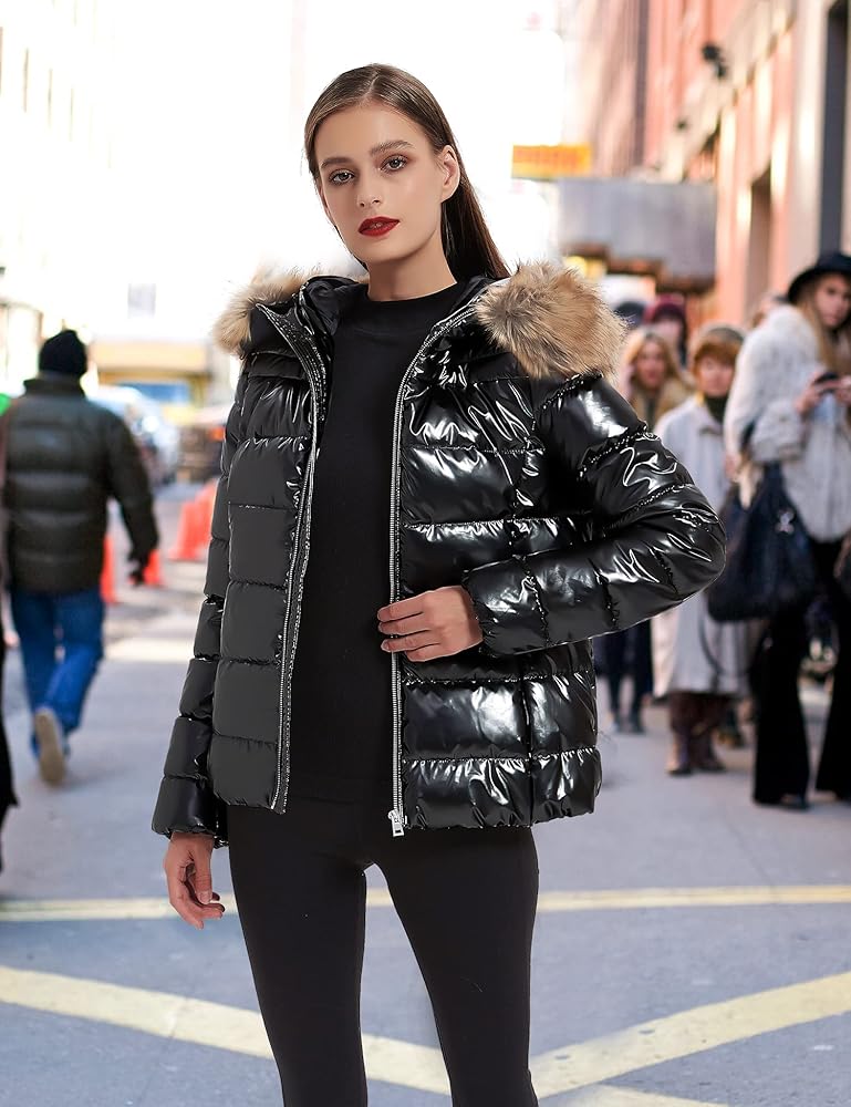 ジャケット・アウター Glossy Eco-Puffer Short Padding Jumper Glossy Eco-Puffer Short Padding Jumper